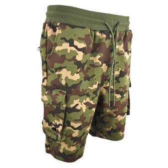 Kraťasy teplákové maskáčové, Smilodon, XL