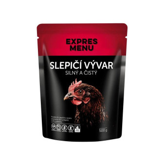 Expres Slepičí vývar - silný a čistý - 2 porce - 500g