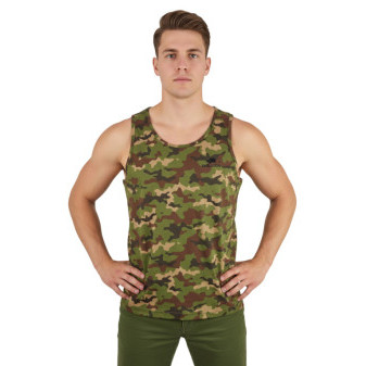 Tílko maskáčové, 100% bavlna, Smilodon, XXXL