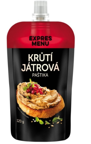 Expres Menu Krůtí játrová paštika - 1 porce 120g