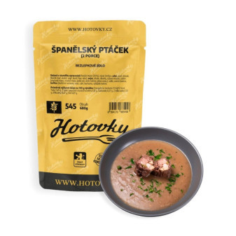 Hotovky Bezlepkové - Španělský ptáček - 2 porce - 680 g