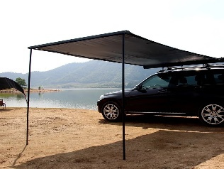 Markýza boční na auto ALU, 200x250cm
