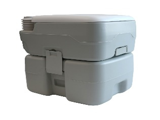 Toaleta přenosná 41*36.5*42cm, 4.1kg, nádrž na vodu 10l, odpadní 20l